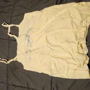 Yellow camisole blouse XXS